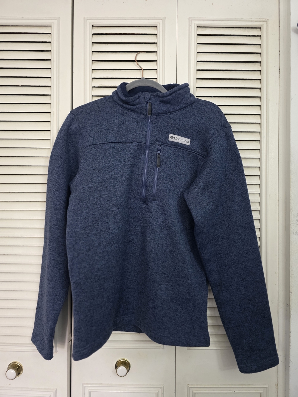 Columbia Men's Navy Quarter-Zip Pullover